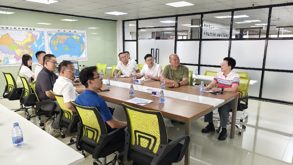 心系企業，情暖藍柯路——陳鎮長及鎮領導團隊親臨指導，共繪發展藍圖